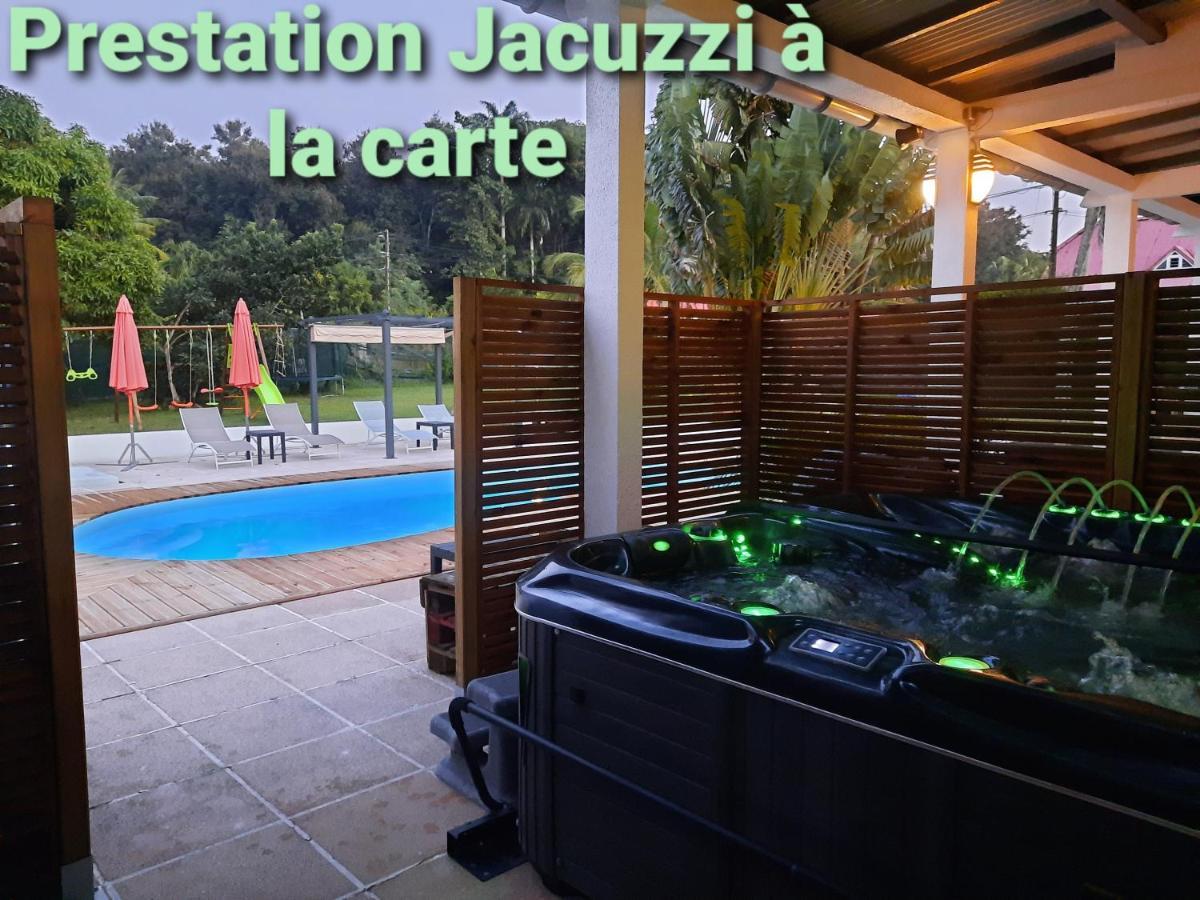 Tropical Dream - Gite Touristique - 4Adultes Et 3Enfants Baie-Mahault Kültér fotó