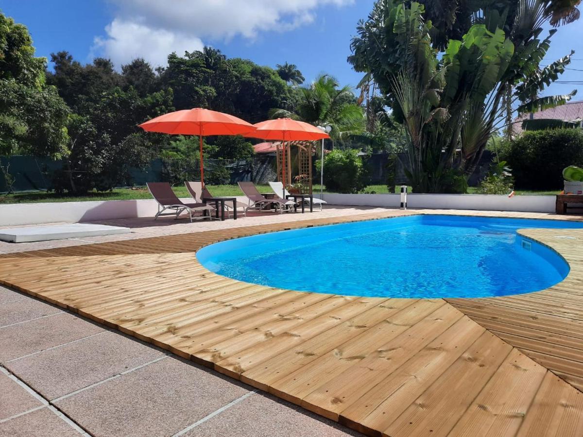 Tropical Dream - Gite Touristique - 4Adultes Et 3Enfants Baie-Mahault Kültér fotó