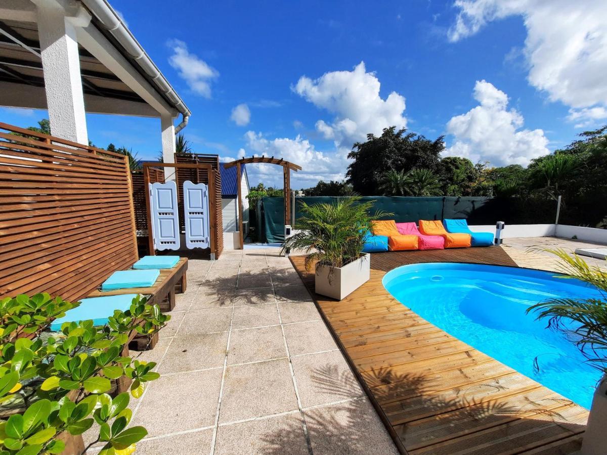 Tropical Dream - Gite Touristique - 4Adultes Et 3Enfants Baie-Mahault Kültér fotó
