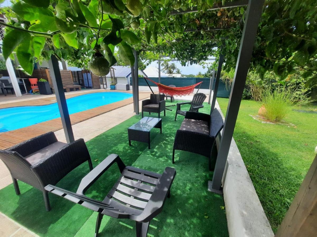 Tropical Dream - Gite Touristique - 4Adultes Et 3Enfants Baie-Mahault Kültér fotó